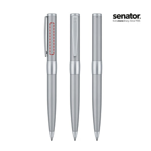 Stylo à bille à mécanisme tournant en métal senator®, Image Chrome